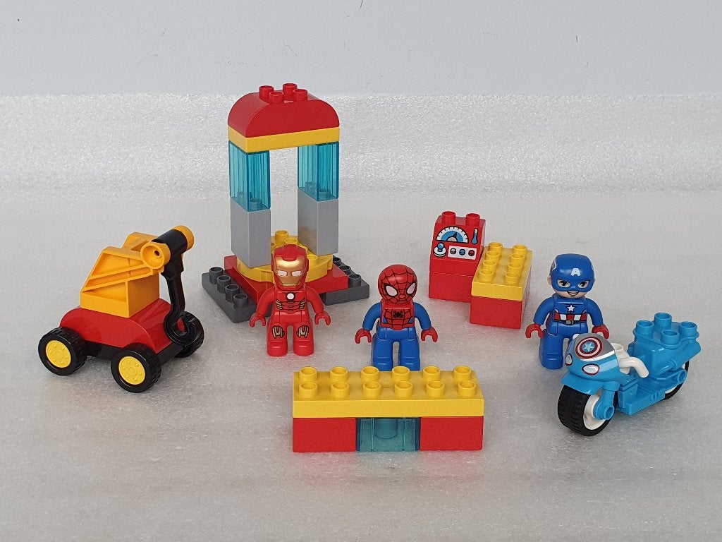 Lego Duplo 10921: Super Heroes Lab, Kinderen en Baby's, Gebruikt, Ophalen of Verzenden, Disney, Duplo