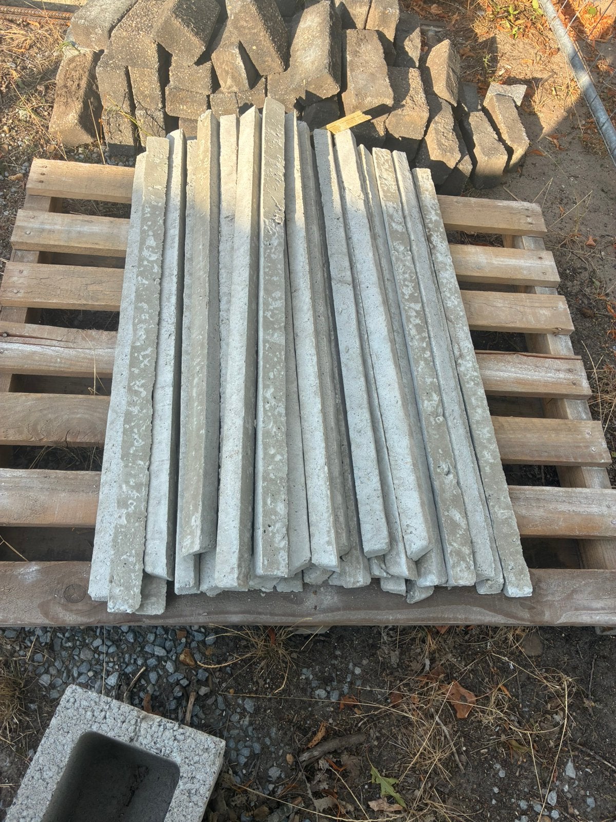 Betonnen afstandhouders 35 stuks 100x4x4, Ophalen, Nieuw