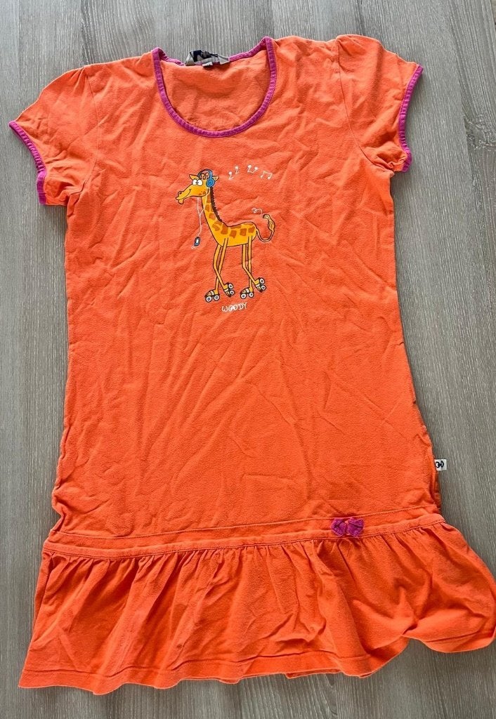 Meisjes slaapkleed Woody thema giraf  - 14 jaar, Kleding | Dames, Pyjama's, Woody, Ophalen, Gedragen, Maat 34 (XS) of kleiner