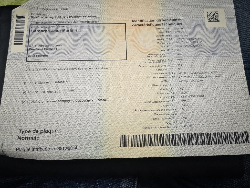 Vend toyota yaris hybride, Autos, Achat, Euro 6, 5 portes, Automatique