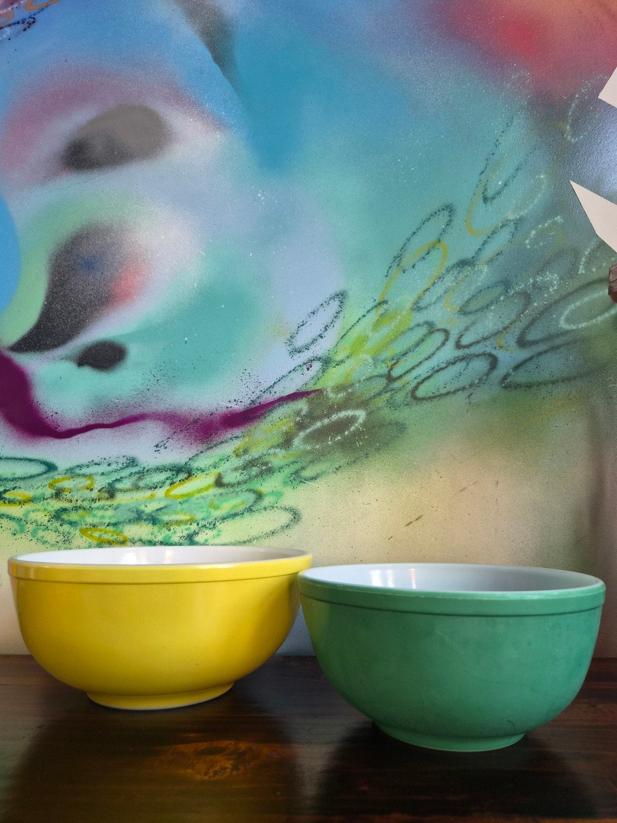 Saladiers Pyrex, Antiquités & Art, Enlèvement ou Envoi