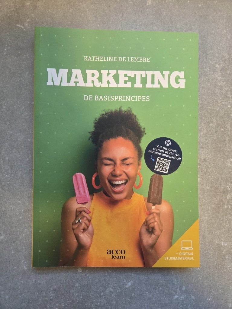 Marketing (De basisprincipes), Boeken, Ophalen, Zo goed als nieuw, Katheline De Lembre, Economie en Marketing