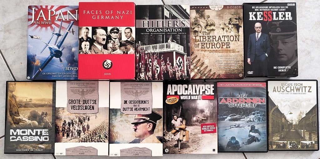 DVD.S OORLOG 70 STUKS, Enlèvement, Neuf, dans son emballage