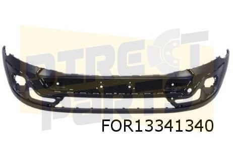 Ford Transit Custom (1/13-3/18) voorbumper (te spuiten) Orig, -, -, Nieuw, Ford