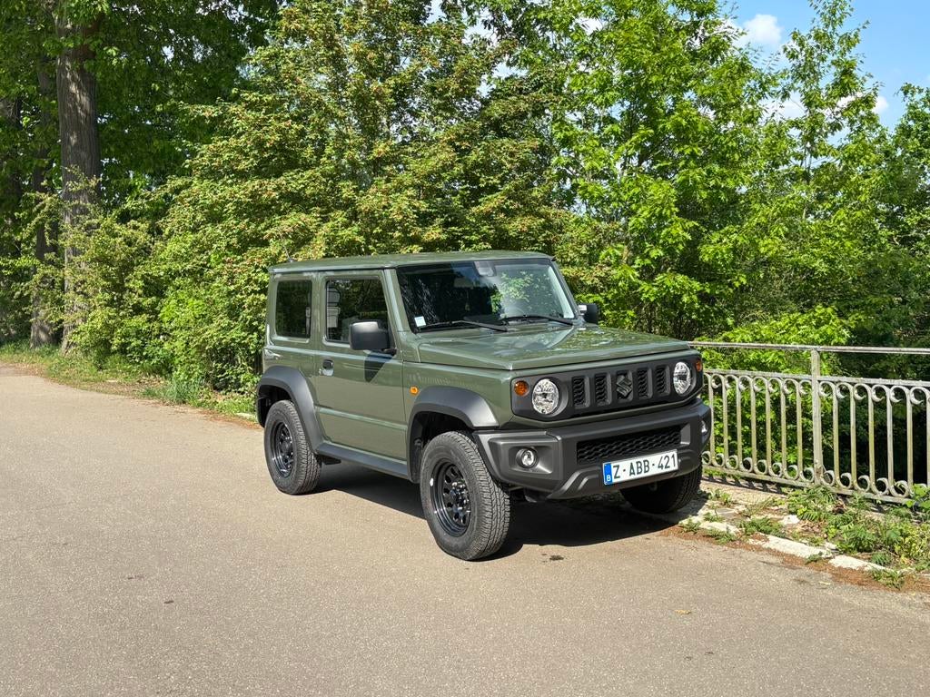 Suzuki Jimny Jungle Green, 2024, 10 000 km, Autos, Suzuki, 75 kW, Entreprise, 2 places, Boîte manuelle