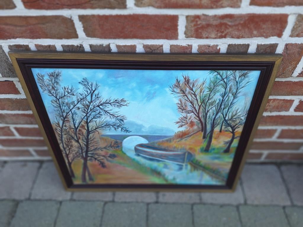 Schilderij landschap, Ophalen, Schilderij
