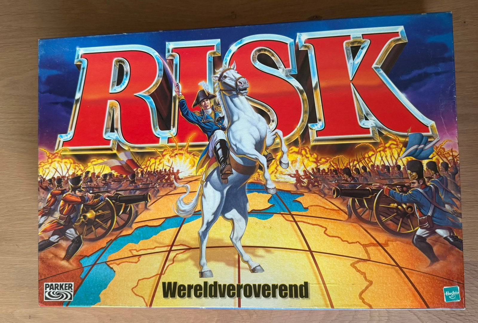 Gezelschapsspel Risk, Hobby en Vrije tijd, Vijf spelers of meer, Ophalen, Zo goed als nieuw, Parker