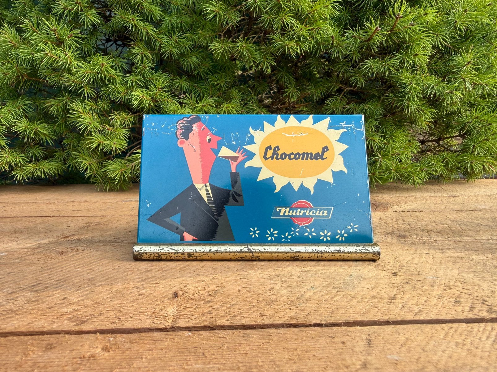 Oude reclame cecemel chocomel menuklem rocca geen emaille, Collections, Enlèvement ou Envoi, Comme neuf
