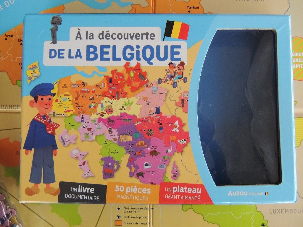 Coffret - A la découverte de la Belgique, Enlèvement