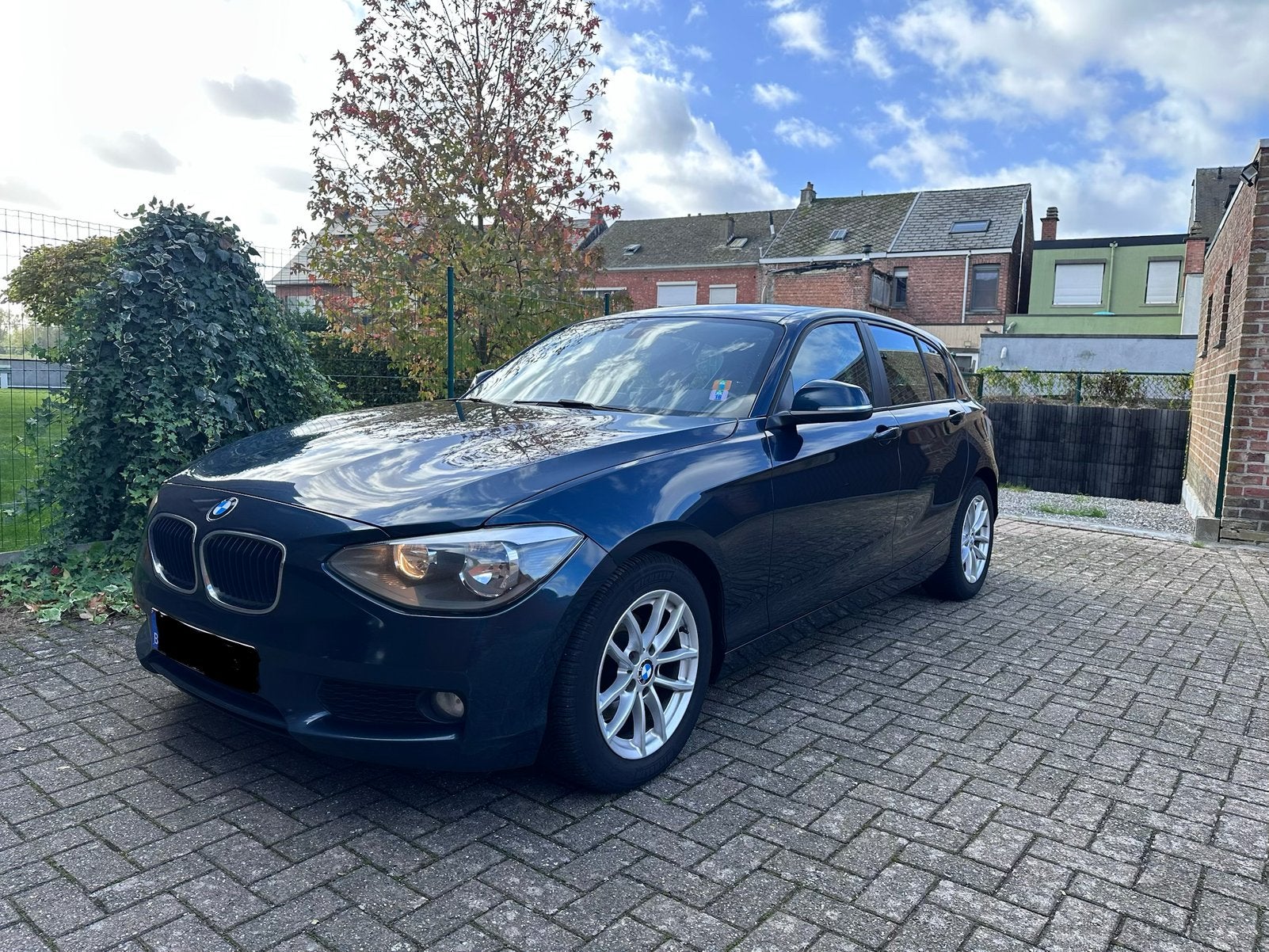 BMW 116d, Autos, Ordinateur de bord, Euro 5, Boîte manuelle, Noir