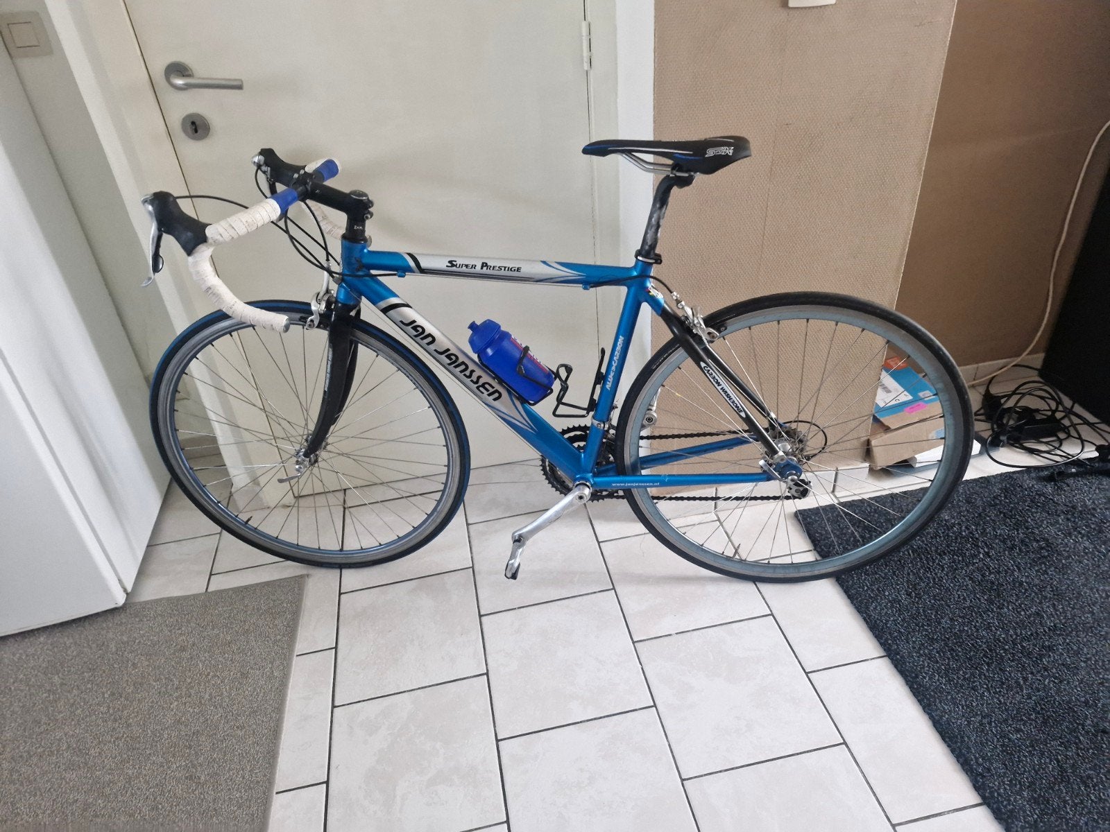 Racefiets JAN JANSSEN SUPER PRESTIGE TAILLE M, Ophalen, Carbon