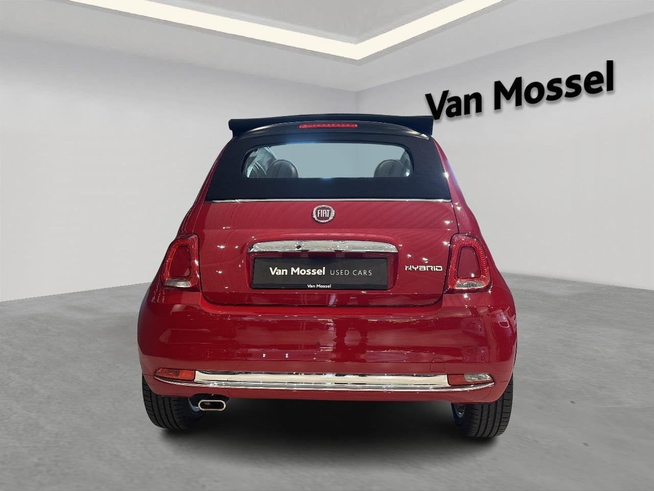 Fiat 500C 1.0 Hybrid 70 Dolcevita, Voorwielaandrijving, 4 zetels, Stof, Gebruikt
