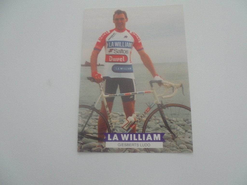 wielrenner - giesberts ludo, Verzamelen, Ophalen of Verzenden, 1980 tot heden, Zo goed als nieuw, Foto