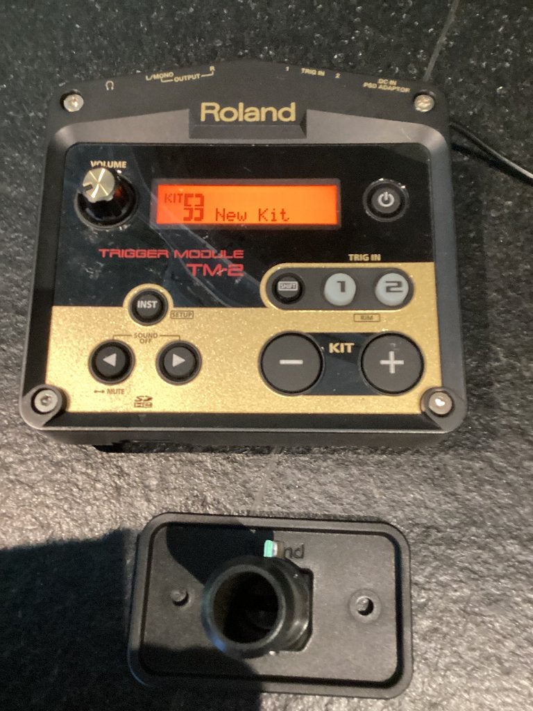 VERLAAGDE PRIJS Roland TM 2 drummodule, Ophalen, Zo goed als nieuw, Roland, Met midi-aansluiting