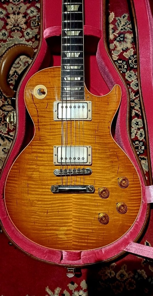 Gibson Les Paul R9 reissue 1959 Dirty Lemon VOS 2020, Musique & Instruments, Instruments à corde | Guitares | Électriques, Enlèvement