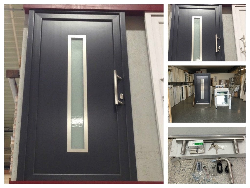 PORTES D’ENTRÉE PVC DISPONIBLES AU DEPOT, Bricolage & Construction, Vitres, Châssis & Fenêtres, Neuf, Enlèvement