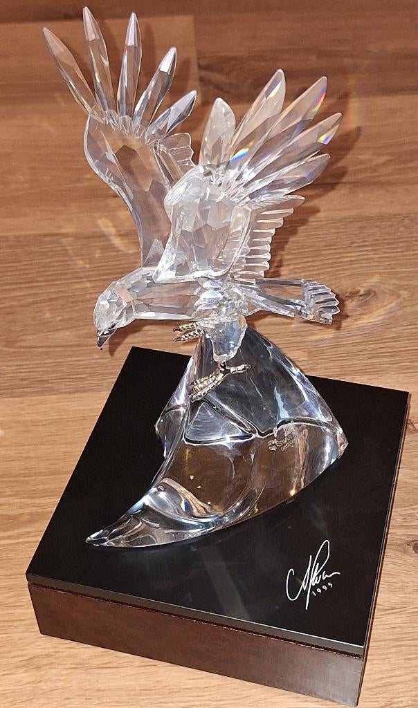 Swarovski eagle limited edition 1995, Verzamelen, Swarovski, Zo goed als nieuw, Figuurtje, Ophalen