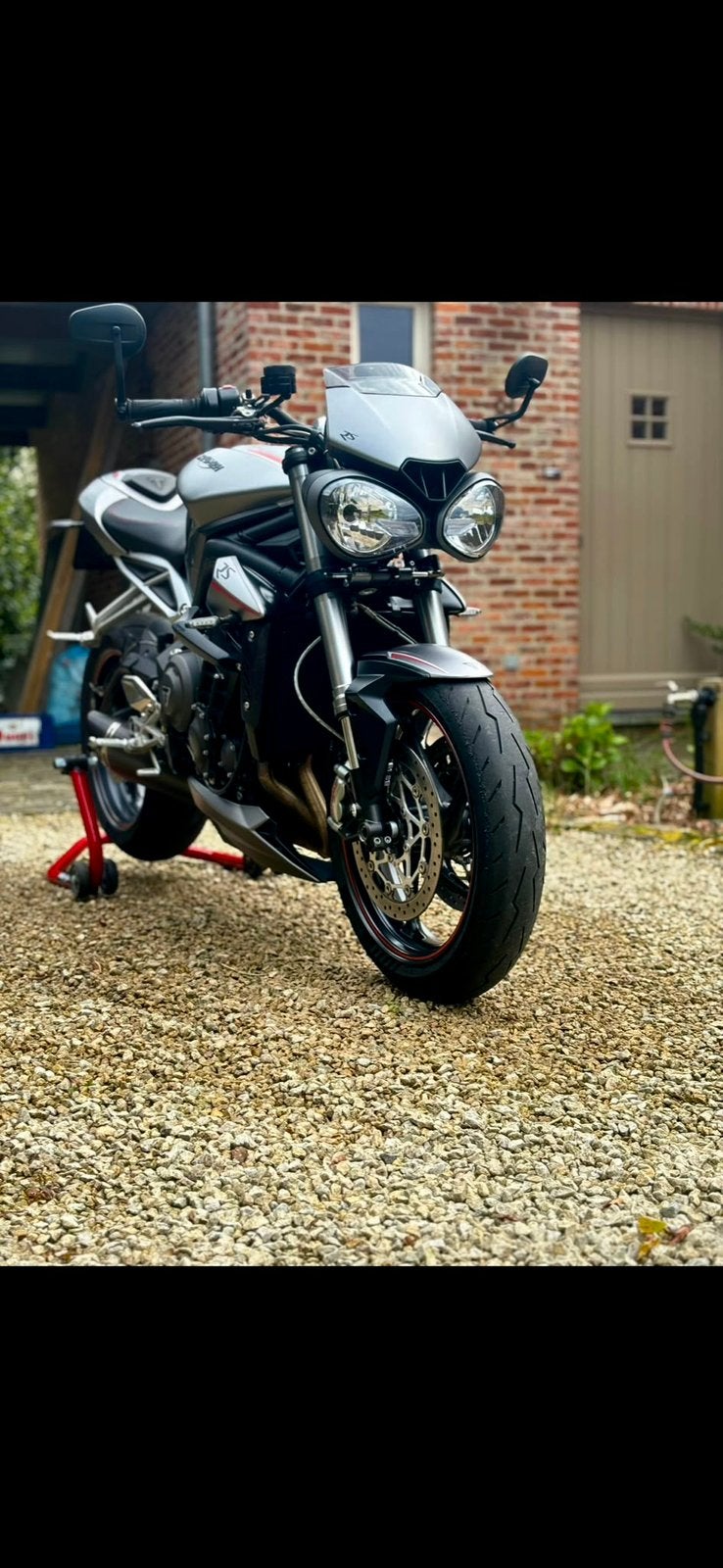 Triumph street triple 765  moddel 2018, Motoren, Motoren | Triumph, Particulier, Naked bike, meer dan 35 kW, 3 cilinders, Motorrijbewijs A