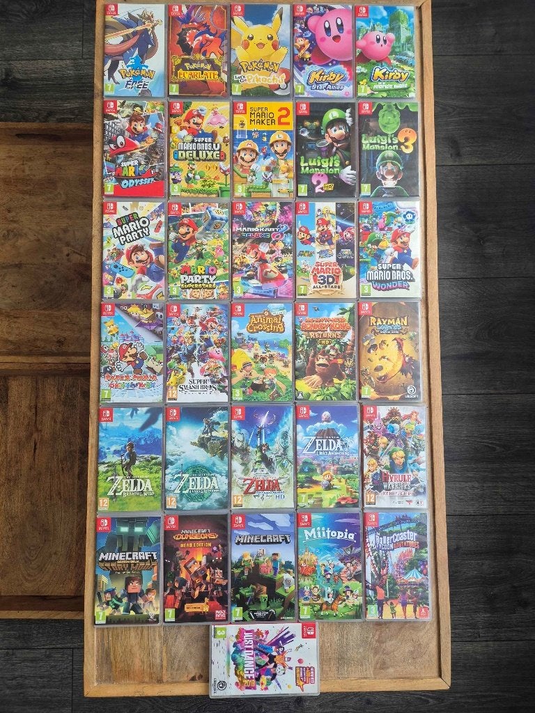 Différents jeux de switch, Enlèvement, Comme neuf