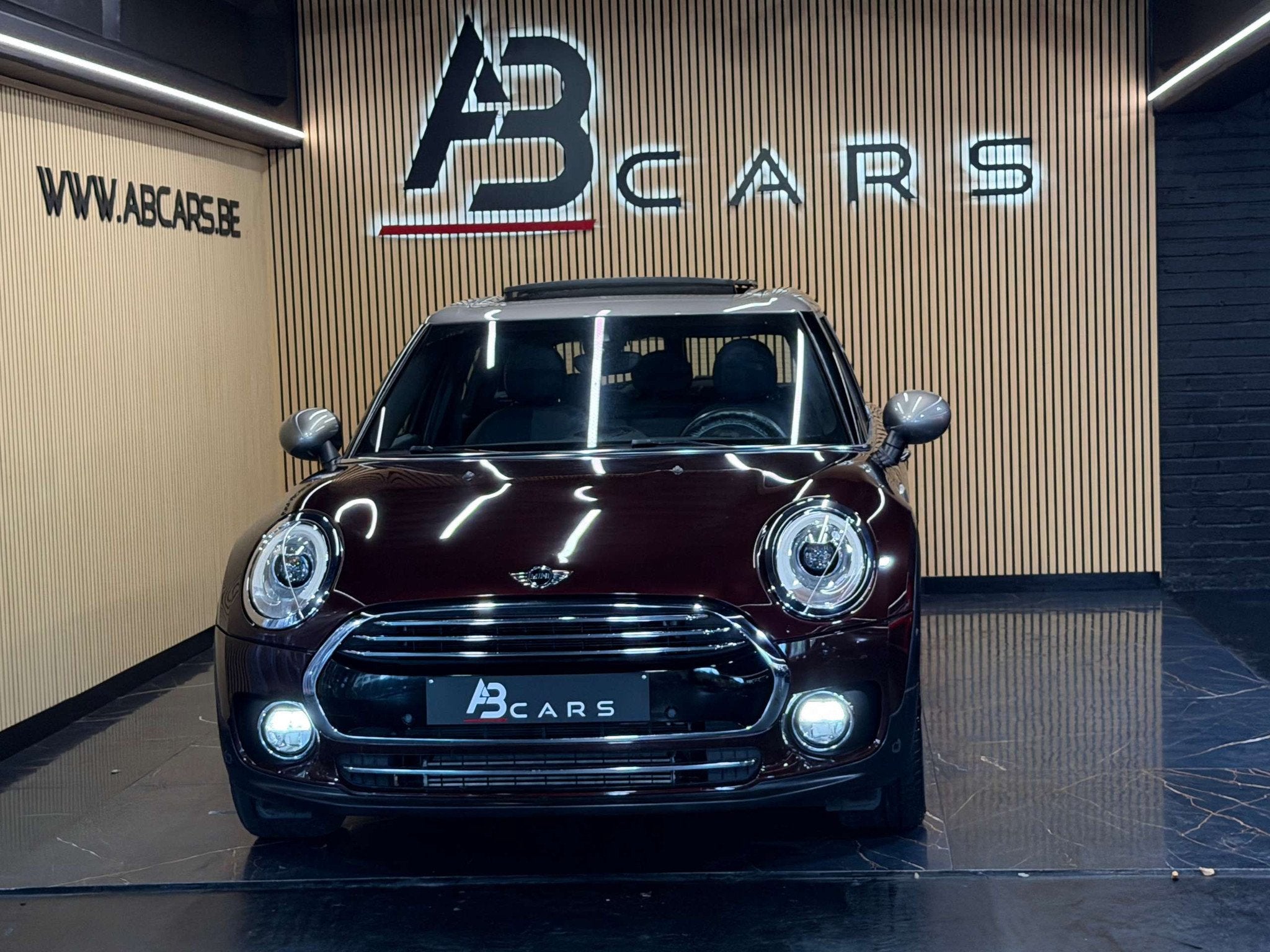 MINI Cooper Clubman 1.5IA *BOITE AUTOMATIQUE * GARANTIE 12 M, Auto's, 4 cilinders, Bruin, 136 pk, Leder