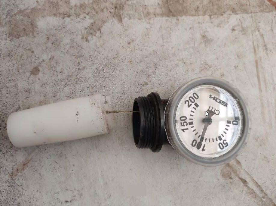 Vloeistof level / inhoud meter, Doe-het-zelf en Bouw, Ophalen of Verzenden, Gebruikt, Inhoud