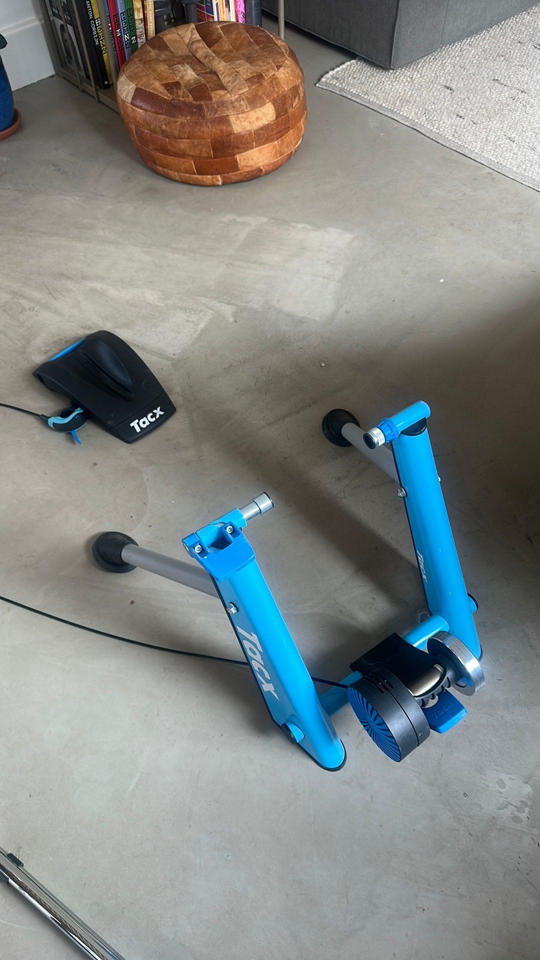 Tacx Boost rollen indoor fietsen, Ophalen