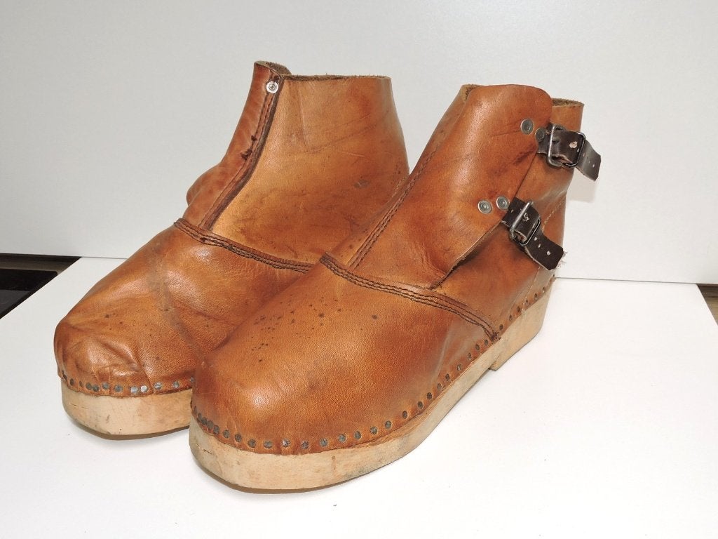 1940-1945 Chaussures de PRISONNIER originales, Enlèvement ou Envoi