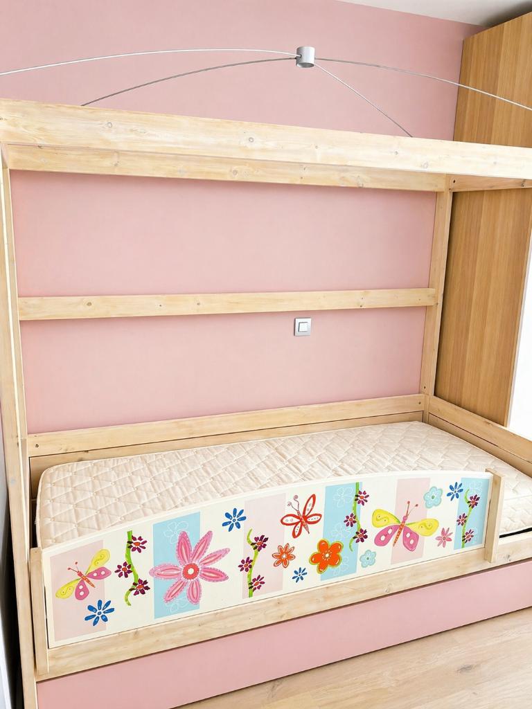 Eenpersoonsbed, Ophalen, 90 cm, Zo goed als nieuw, 200 cm