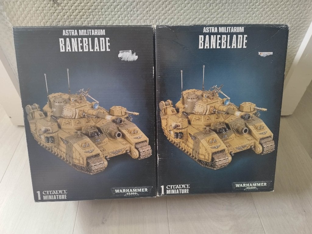 Warhammer Astra Militarum Baneblade, Enlèvement ou Envoi, Utilisé, Warhammer, Figurine(s)