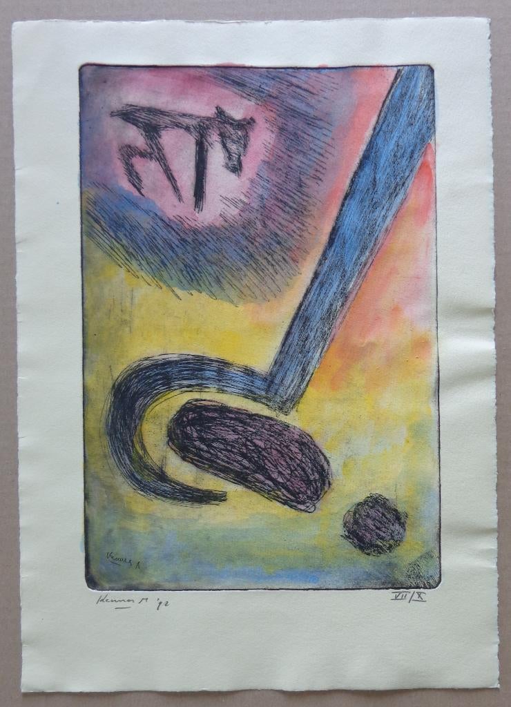 MARC KENNES / SITES EN STEMRITUELEN / ETS+AQUAREL / 37x27cm, Ophalen of Verzenden