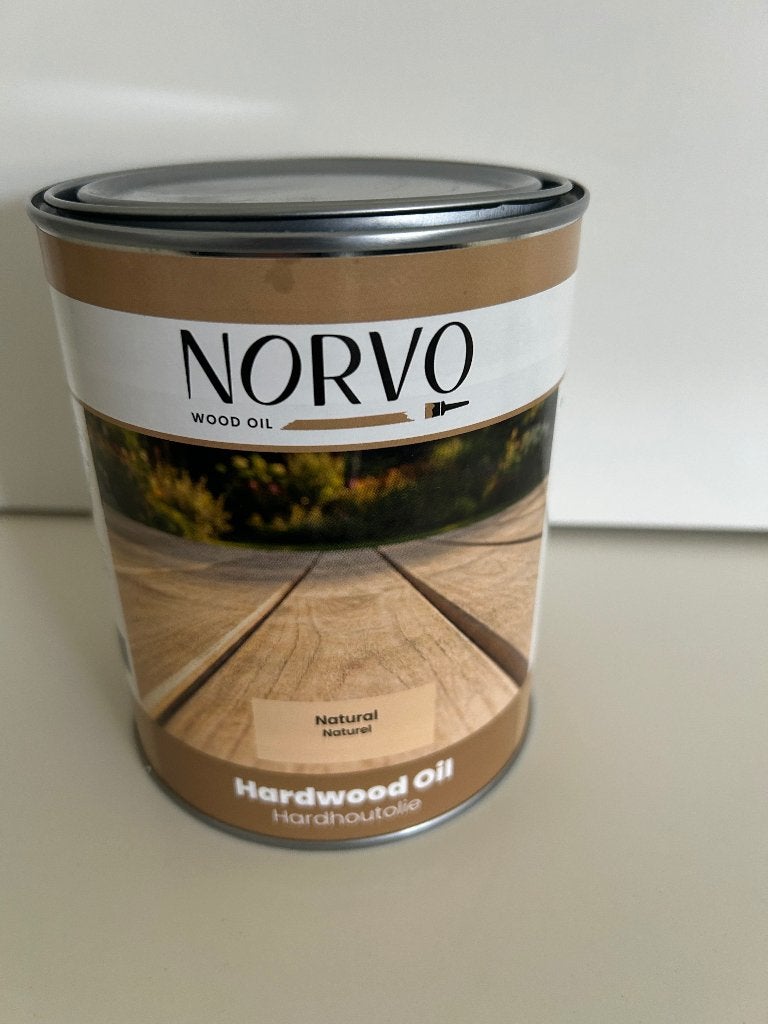 Norvo hardhoutolie naturel, Bricolage & Construction, Moins de 5 litres, Enlèvement ou Envoi, Neuf, Autres couleurs