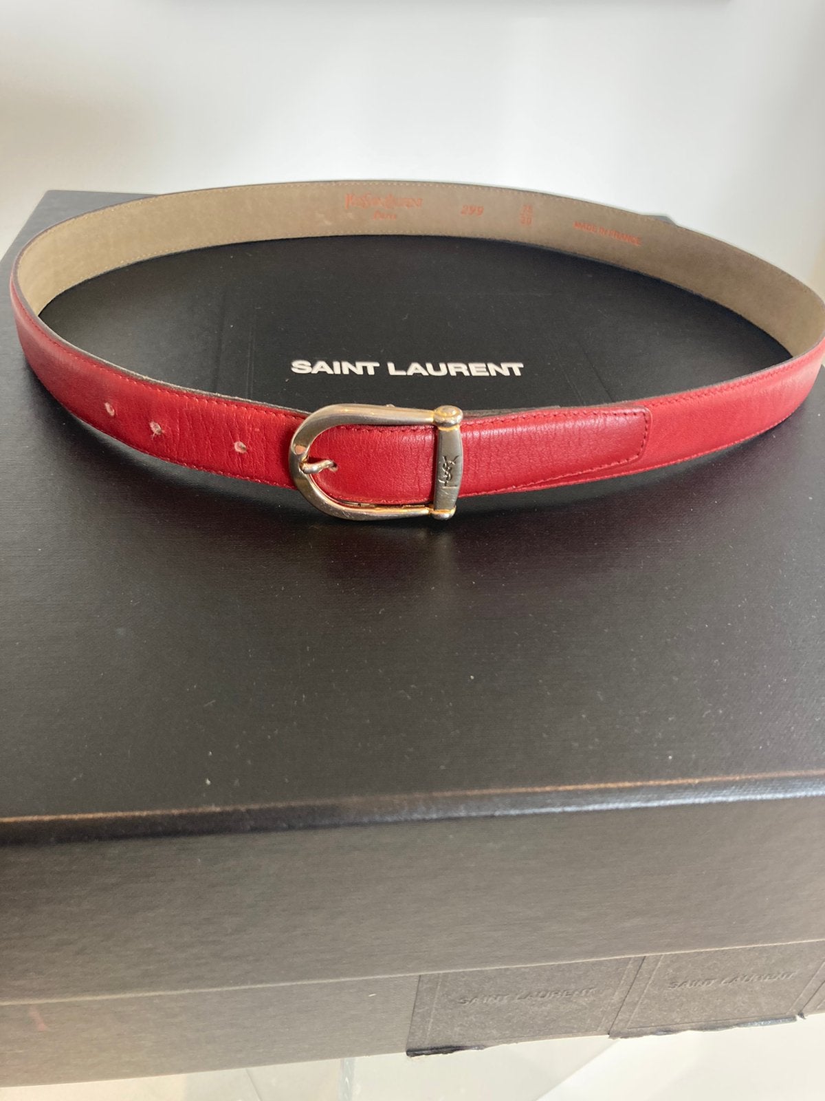 Yves Saint Laurent centure 75, Ophalen of Verzenden, Zo goed als nieuw
