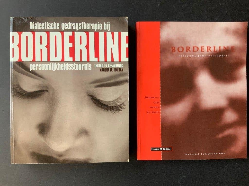 2 boeken Borderline Marsha M.Lineman, Livres, Enlèvement ou Envoi, Linehan, Comme neuf, Autres sujets/thèmes