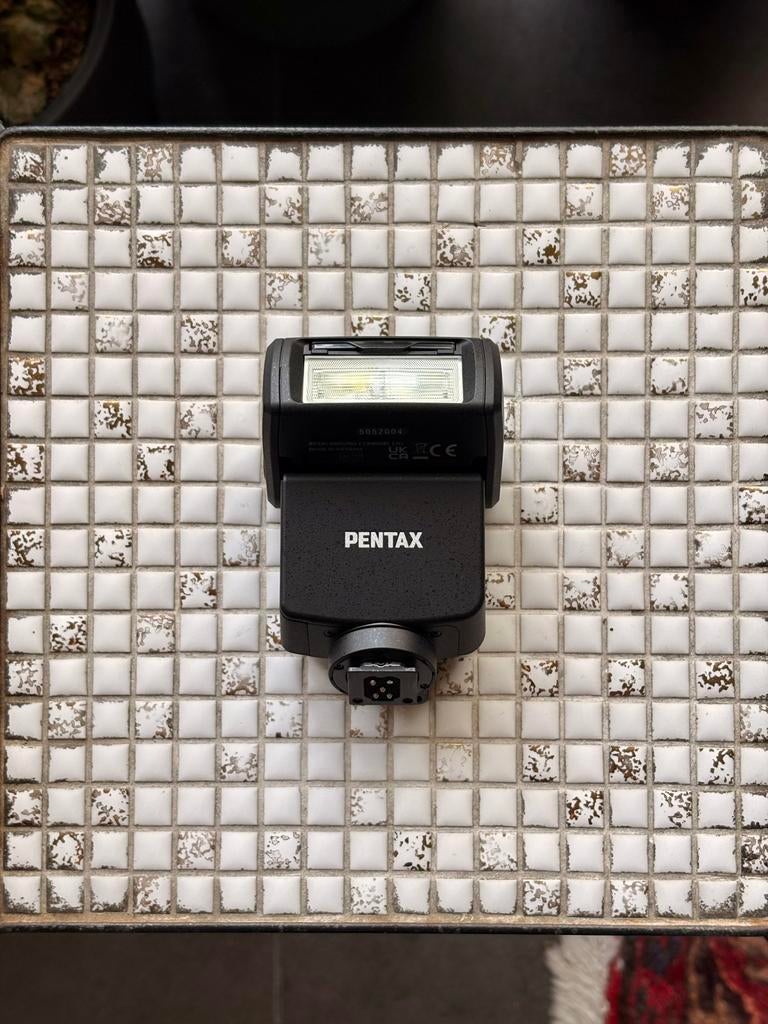 Pentax AF201FG Flitser, Audio, Tv en Foto, Ophalen, Zo goed als nieuw, Pentax, Kantelbaar