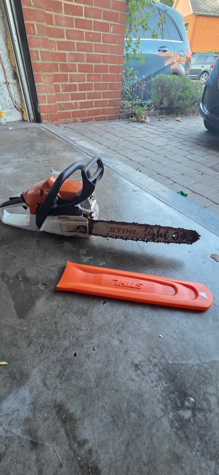 Tronçonneuse Stihl Ms 212 guide de 35cm état impeccable!!!, Jardin & Terrasse, Enlèvement, Comme neuf, Essence, STIHL