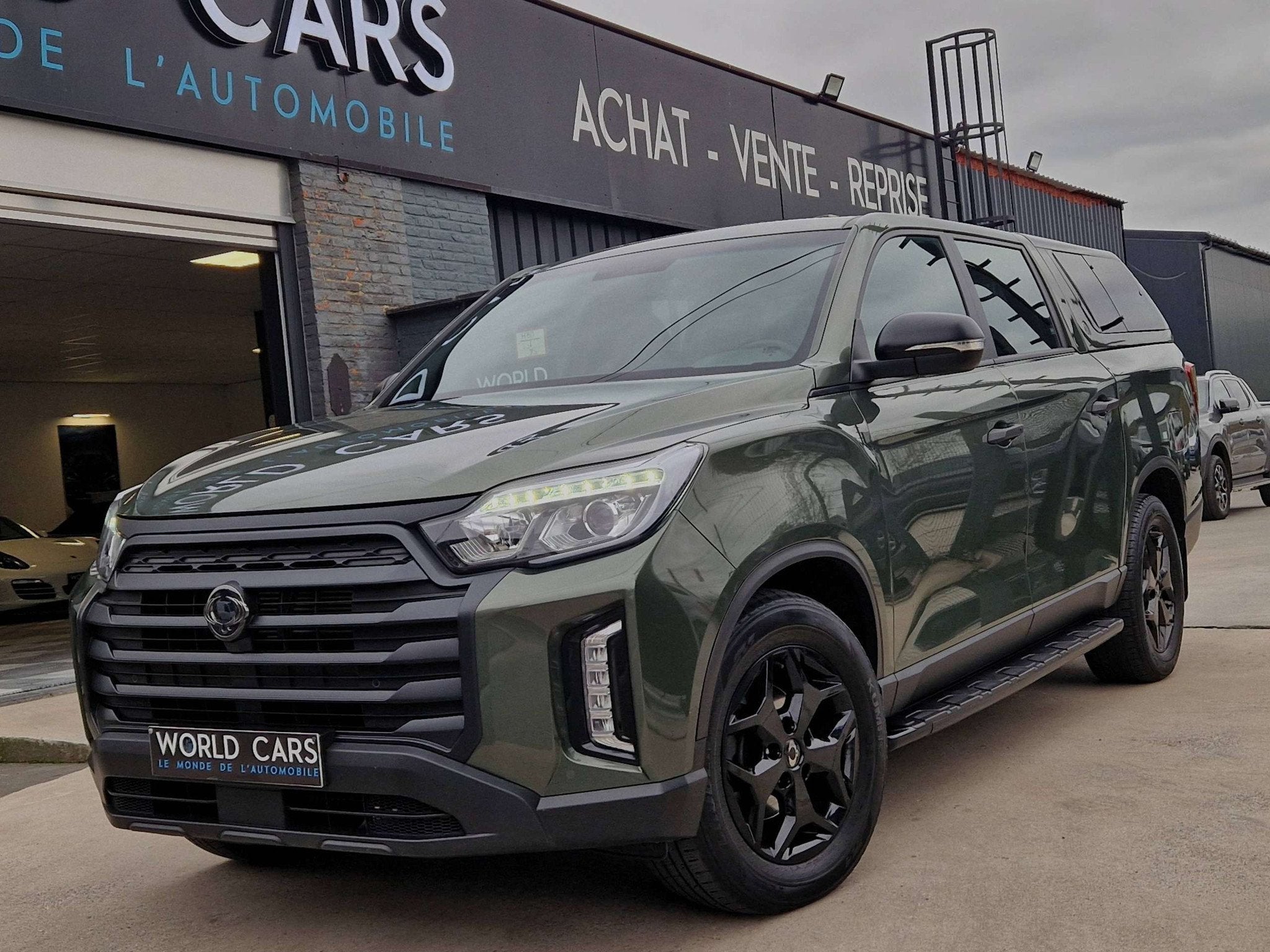 SsangYong Musso 2.2 Turbo e-Xdi 4WD SAPPHIRE TVAC/BTW*IN - B, Autos, Cuir, Achat, Entreprise, Musso