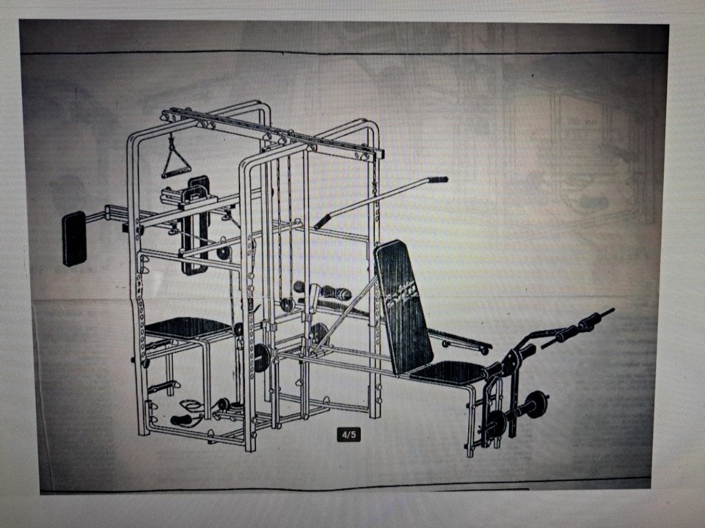 Appareil de fitness multifonctionnel Sven, Comme neuf, Enlèvement, Autres types, Métal