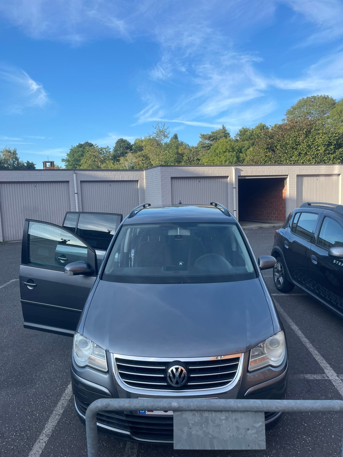 VOLKSWAGEN TOURAN BENZINE 2007 AUTOMAAT GEKEURD VOOR VERKOOP, Autos, Volkswagen, Achat, Automatique, Particulier, Cruise Control