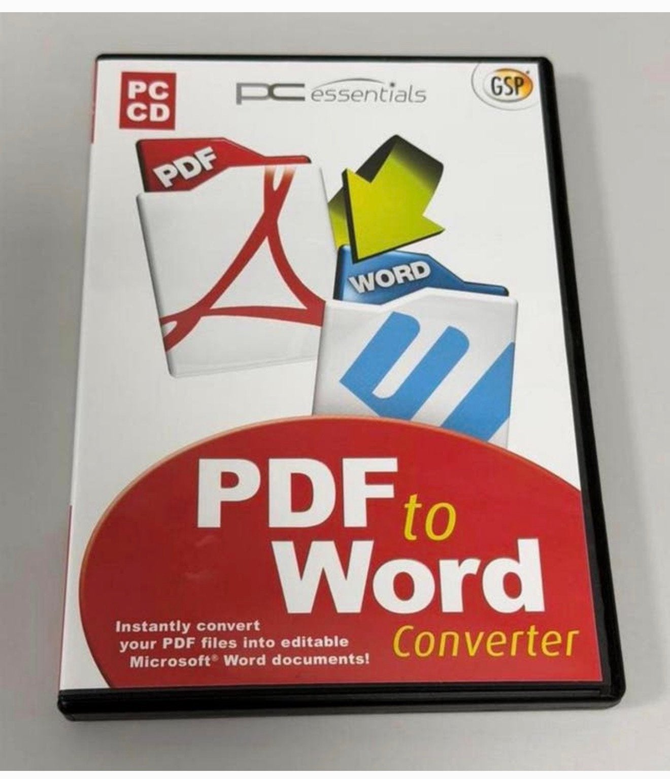 Convertisseur PDF en Word — Nouveau CD-Rom | PC Essentials, Enlèvement ou Envoi, Neuf, Windows