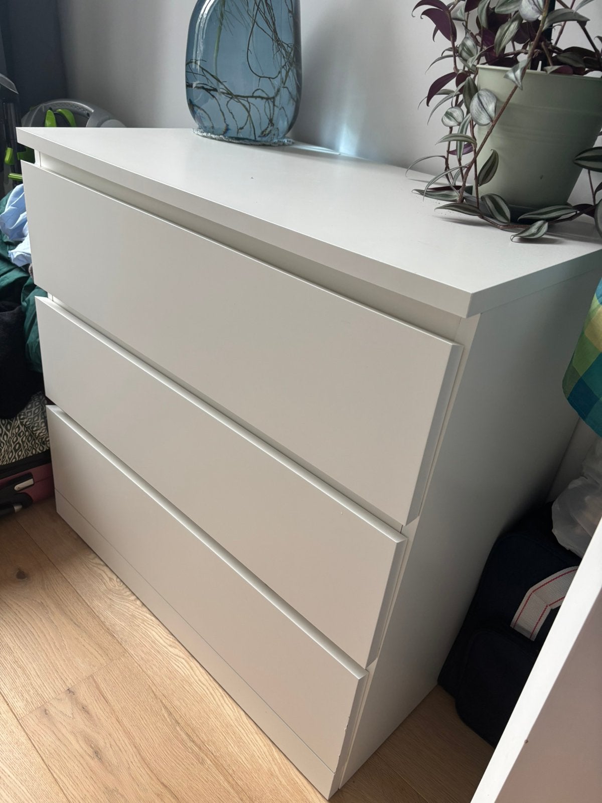 Commode IKEA blanche, Huis en Inrichting, Kasten | Ladekasten, Zo goed als nieuw, Minder dan 100 cm, 50 tot 100 cm, 25 tot 50 cm