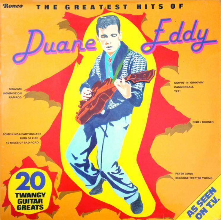 lp: DUANE EDDY - GREATEST HITS, Beschermende buitenhoes, Ophalen of Verzenden, Gebruikt, 12 inch