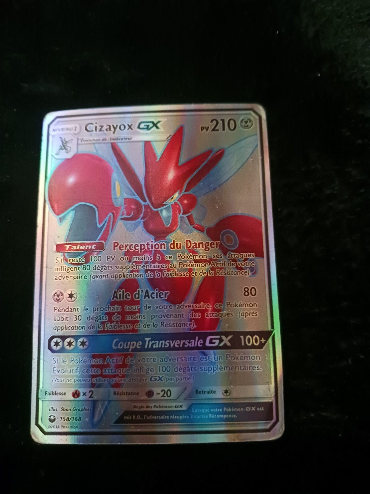 Cizayox rouge 210, Ophalen