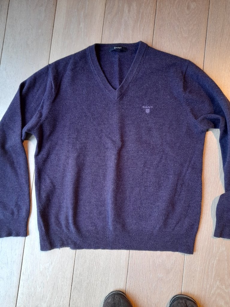 pull Gant paars maat L/M, Vêtements | Hommes, Enlèvement ou Envoi, Gant, Violet, Taille 52/54 (L)