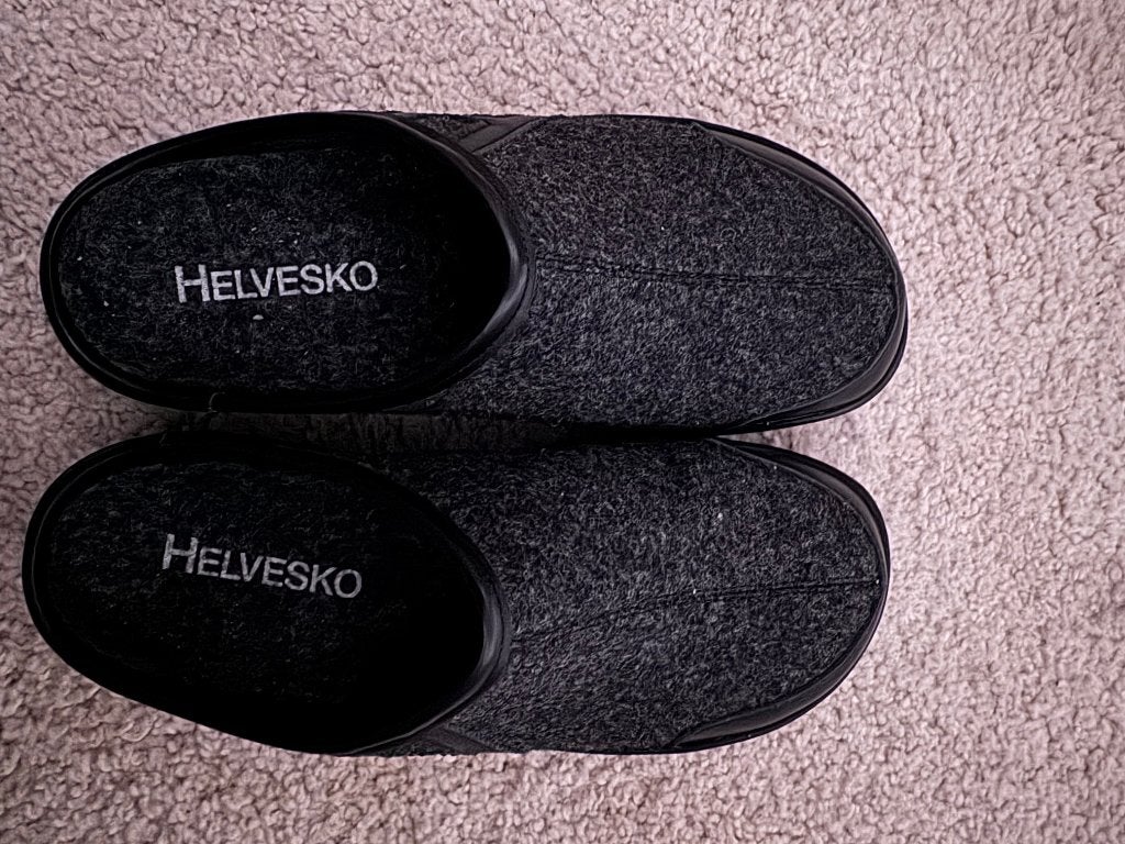 Helvesko Sevilla pantoffels / instappers – Grijs – Maat 37, Vêtements | Femmes, Neuf, Gris, Enlèvement ou Envoi, Helvesko
