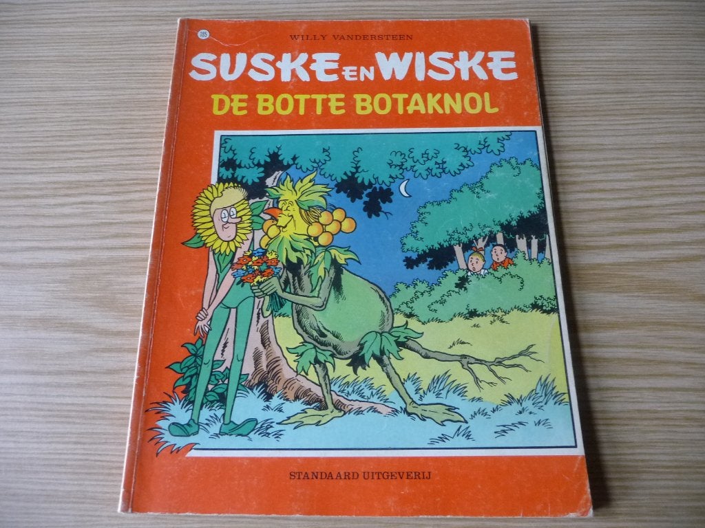 Suske & Wiske 185. De botte botaknol EERSTE DRUK €2,5, Boeken, Willy Vandersteen, Eén stripboek, Ophalen of Verzenden, Zo goed als nieuw