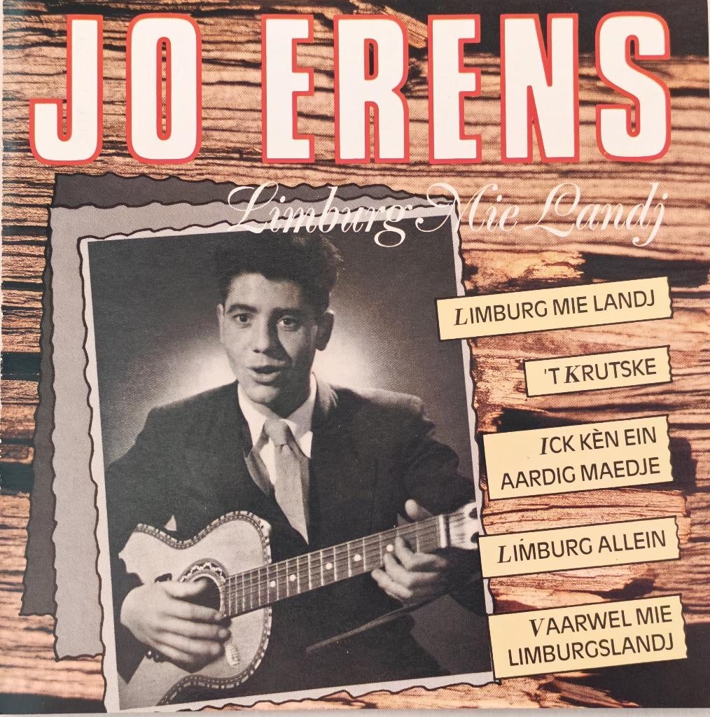 JO ERENS - Limburg mie landj (CD), Cd's en Dvd's, Cd's | Nederlandstalig, Ophalen of Verzenden, Zo goed als nieuw, Streekmuziek