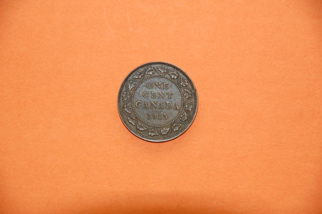CANADA : one cent 1915, Verzenden, Noord-Amerika, Losse munt