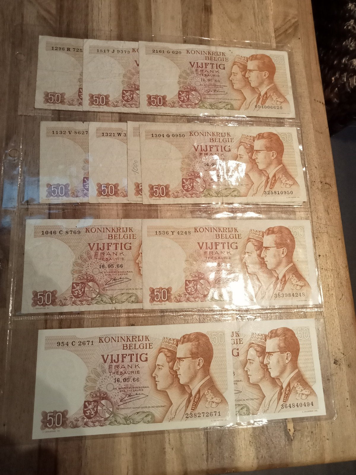 Bankbiljetten België/buitenland, Enlèvement ou Envoi, Billets de banque