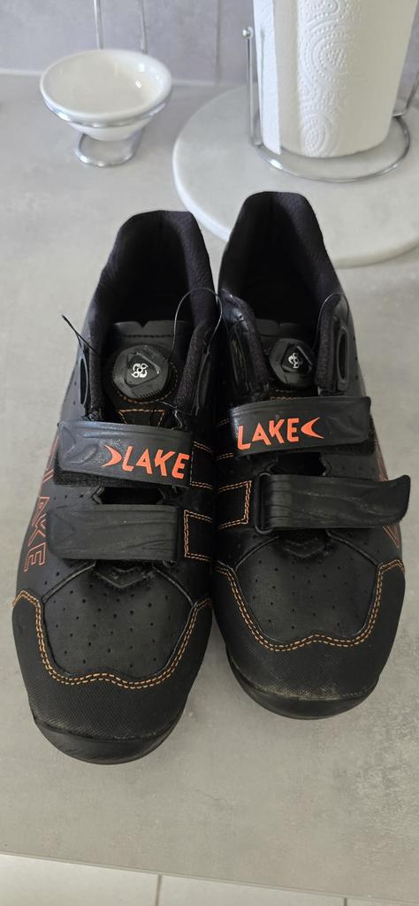 Chaussures LAKE automatique vélo attache shimano, Enlèvement ou Envoi, Autres tailles, Utilisé, Hommes