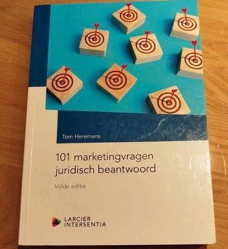 101 marketingvragen juridisch beantwoord (vijfde editie), Boeken, Ophalen of Verzenden, Tom Heremans